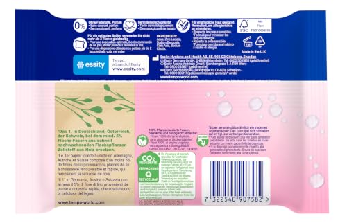 Thumbnail 2 de Tempo Feuchte Toilettentücher "Sanft & Pur" Megapack – 16x 42 Tücher, dermatologisch getestet, pH-hautneutral
