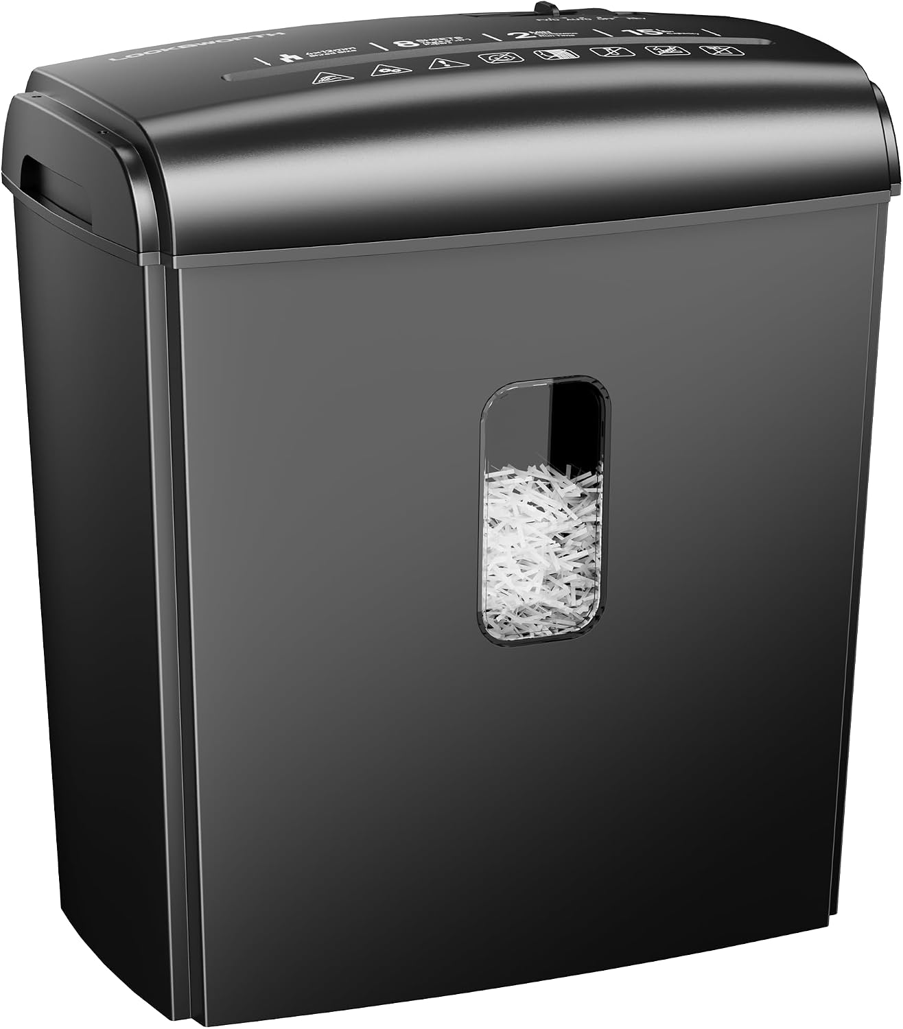 Detalle de Locksworth AZ1687VC Micro-Cut Shredder, 8-Sheet P-4 Security