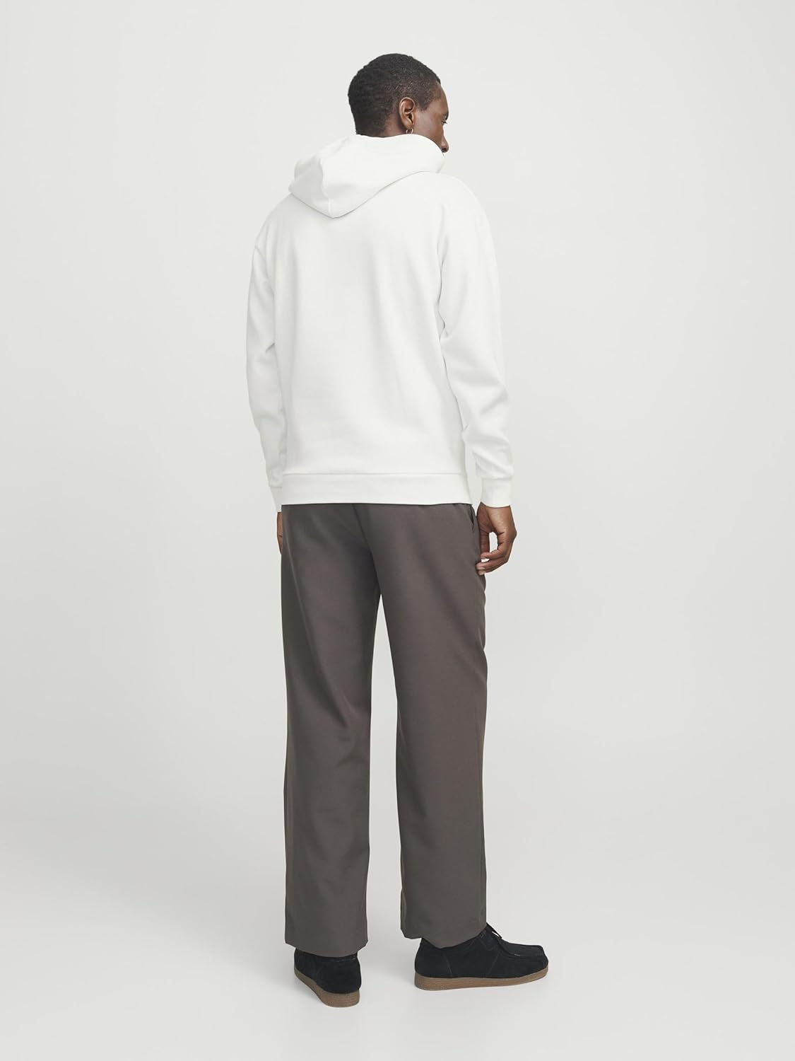 Thumbnail 2 de JACK & JONES Felpa con Cappuccio Basic JJEBRADLEY Uomo, Bianco XXL