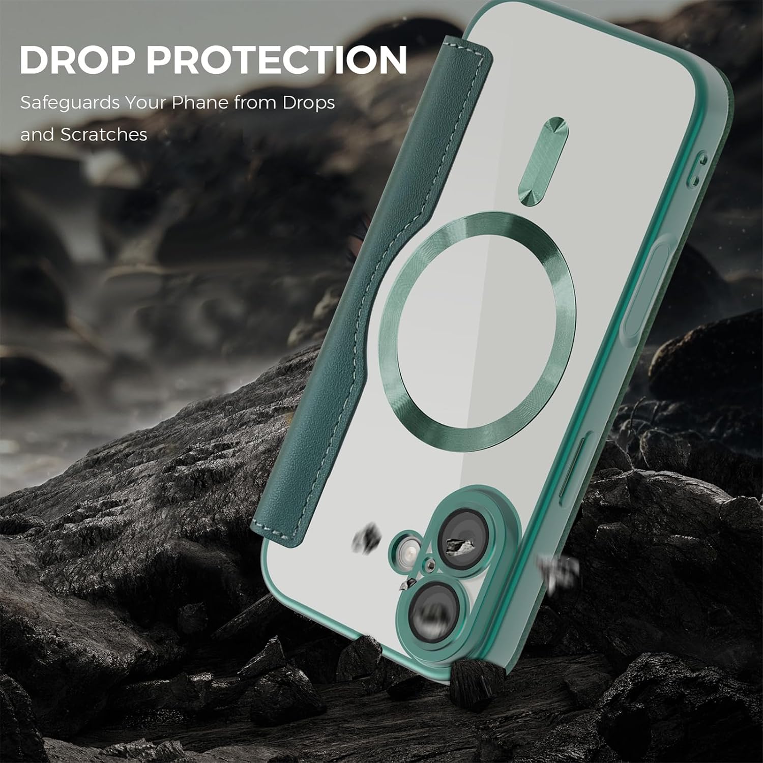 Thumbnail 3 de IMEIKONST Flip Wallet Case for iPhone 17