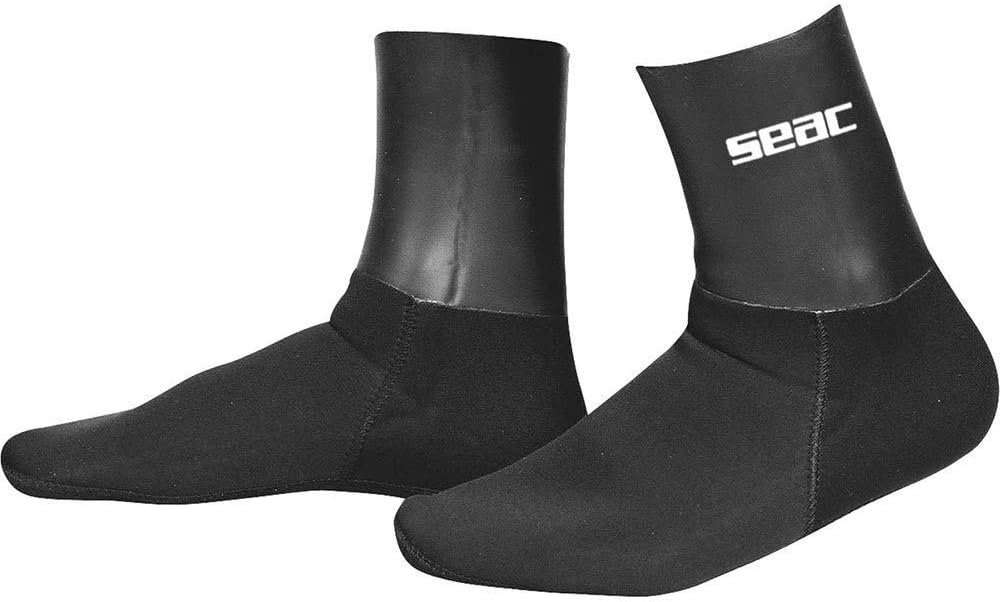 Detalle 2 de SEAC Anatomic HD: Calze in Neoprene da 3,5/5/7 mm per pesca in apnea e immersioni con pinne