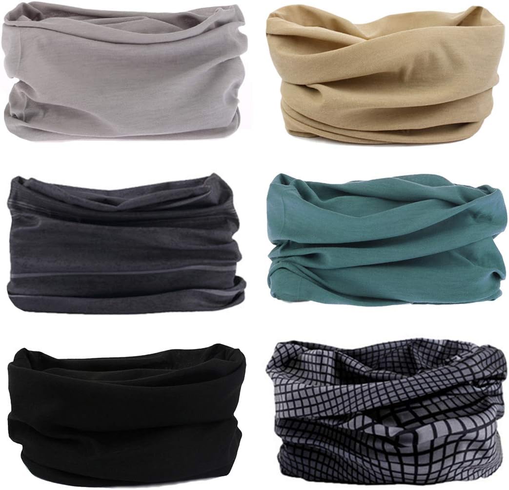 Thumbnail 6 de Bandana multifonctions sans couture en polyester microfibre (lot de 6) pour yoga, course, randonnée et cyclisme