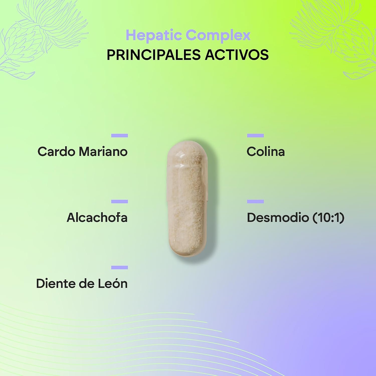Detalle 2 de Nutralie Cardo Mariano Hepatic Complex 2092mg