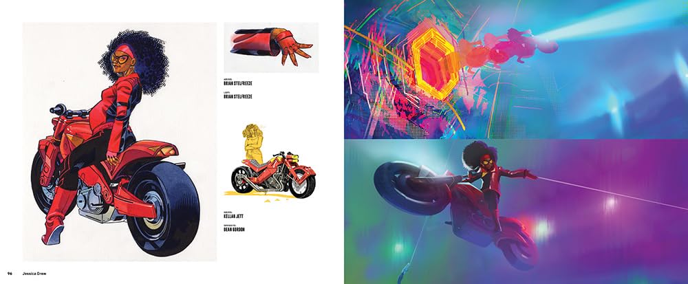 Detalle de Spider-Man: Across the Spider-Verse: The Art of the Movie Art Book