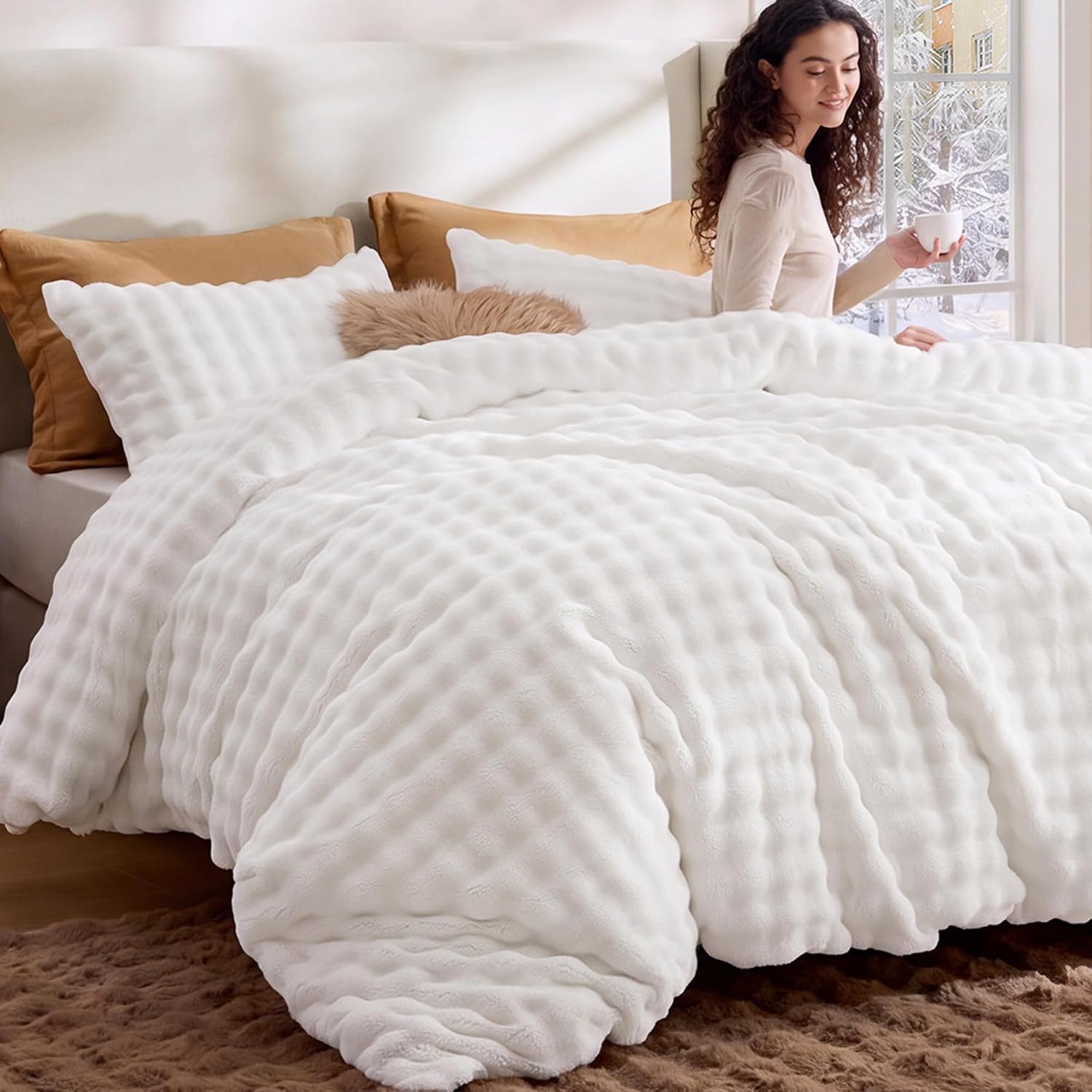 Bedsure Queen Comforter Set