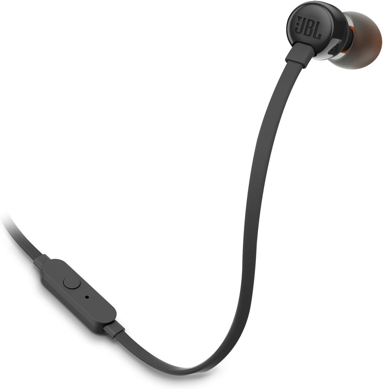 Detalle de JBL Tune 160 Écouteurs Intra-Auriculaires Noir – Pure Bass, Ultra-Compact et Ultra-Portable