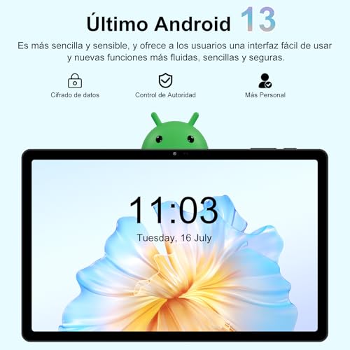 Detalle de GOODTEL Tablette 11 pouces Android 13 ⚙