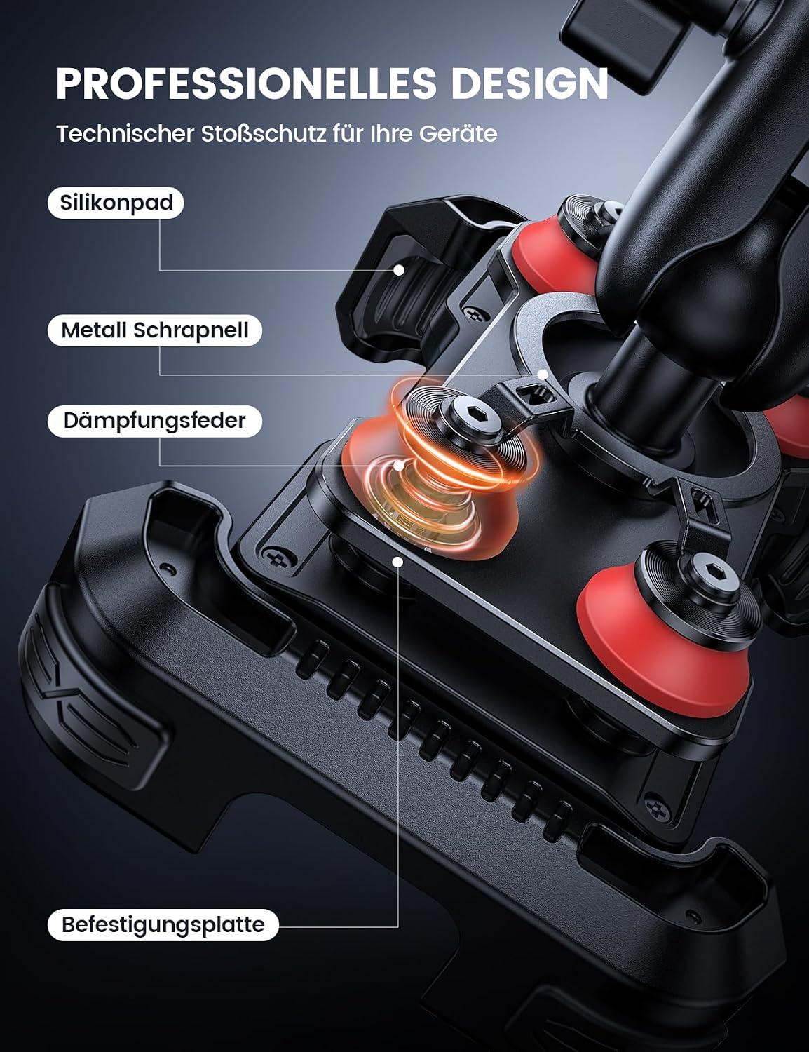 Thumbnail 2 de Lamicall Handyhalterung Motorrad 720° drehbar