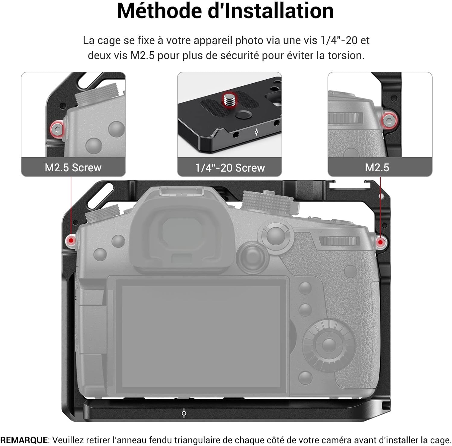 Detalle 1 de SMALLRIG 2646 cage GH5 190g