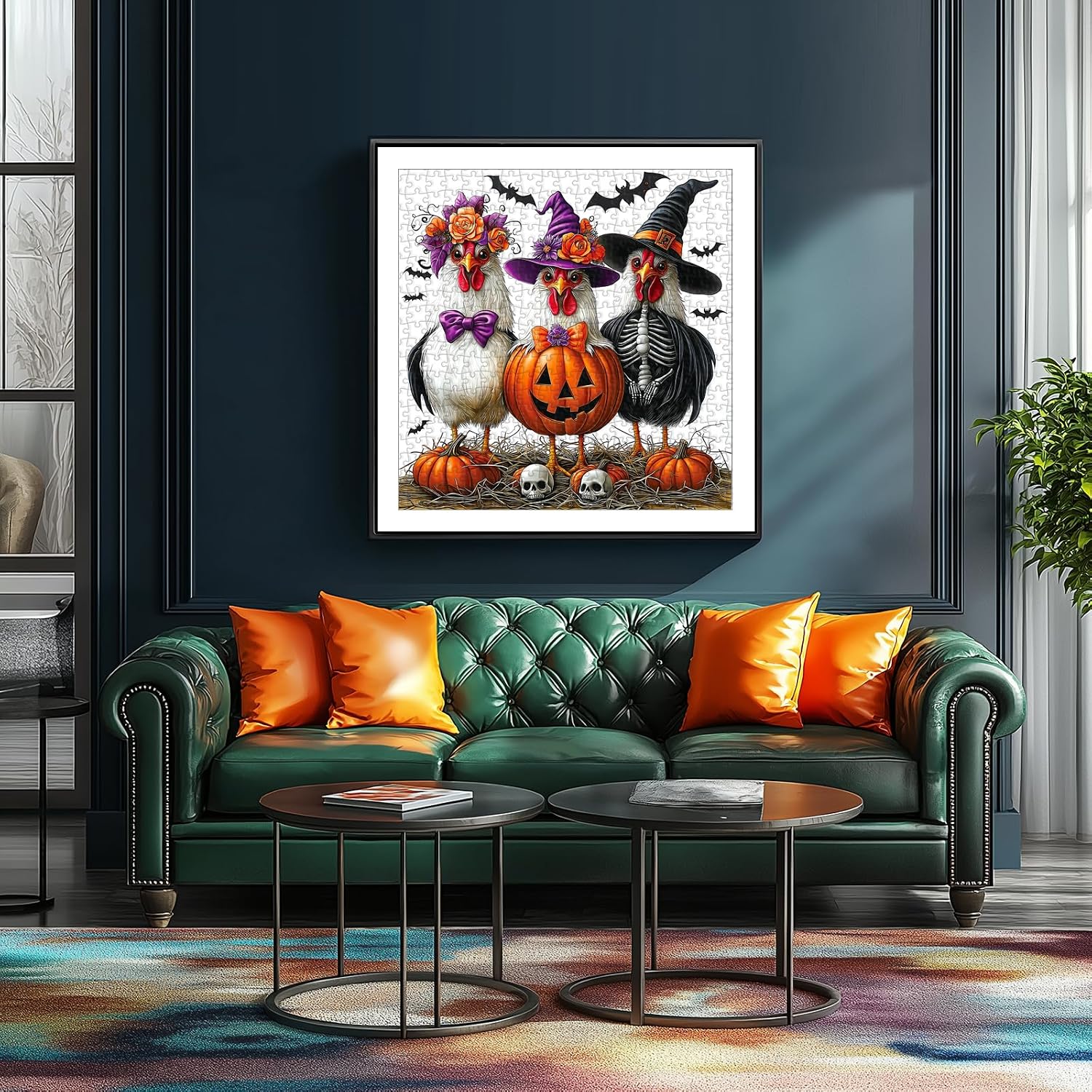 Detalle de Blueforest Halloween jigsaw puzzle, 500 pieces