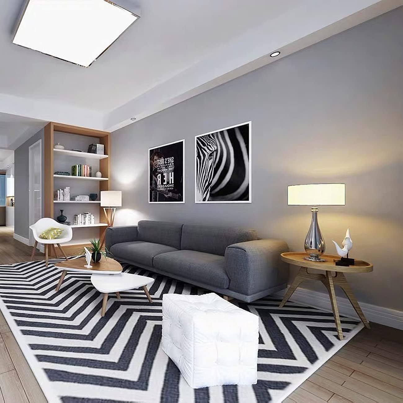 Thumbnail 3 de Papel Adhesivo Gris Claro Mate para Muebles Autoadhesivo 🏡