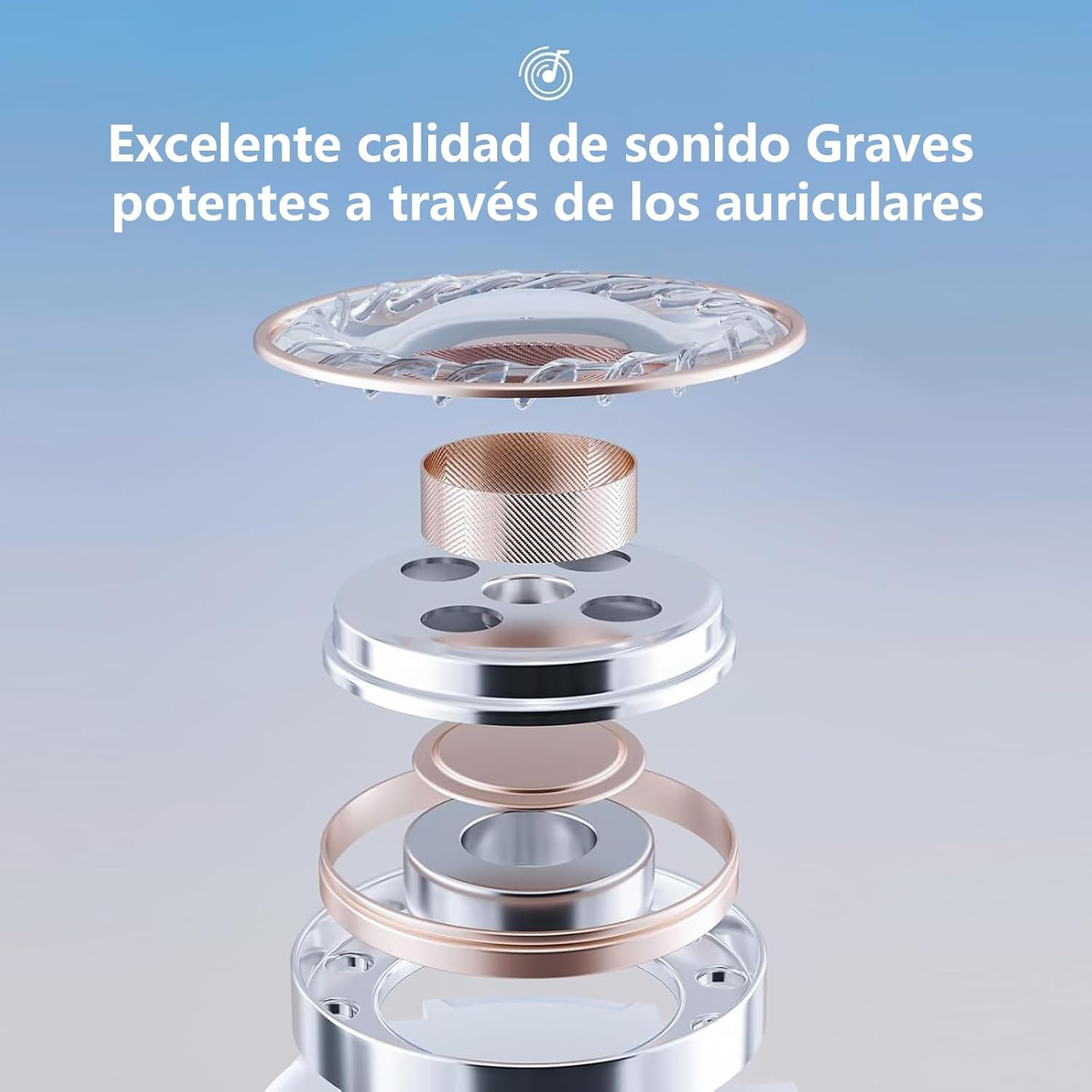 Detalle 2 de Auriculares USB C con micrófono y control de volumen
