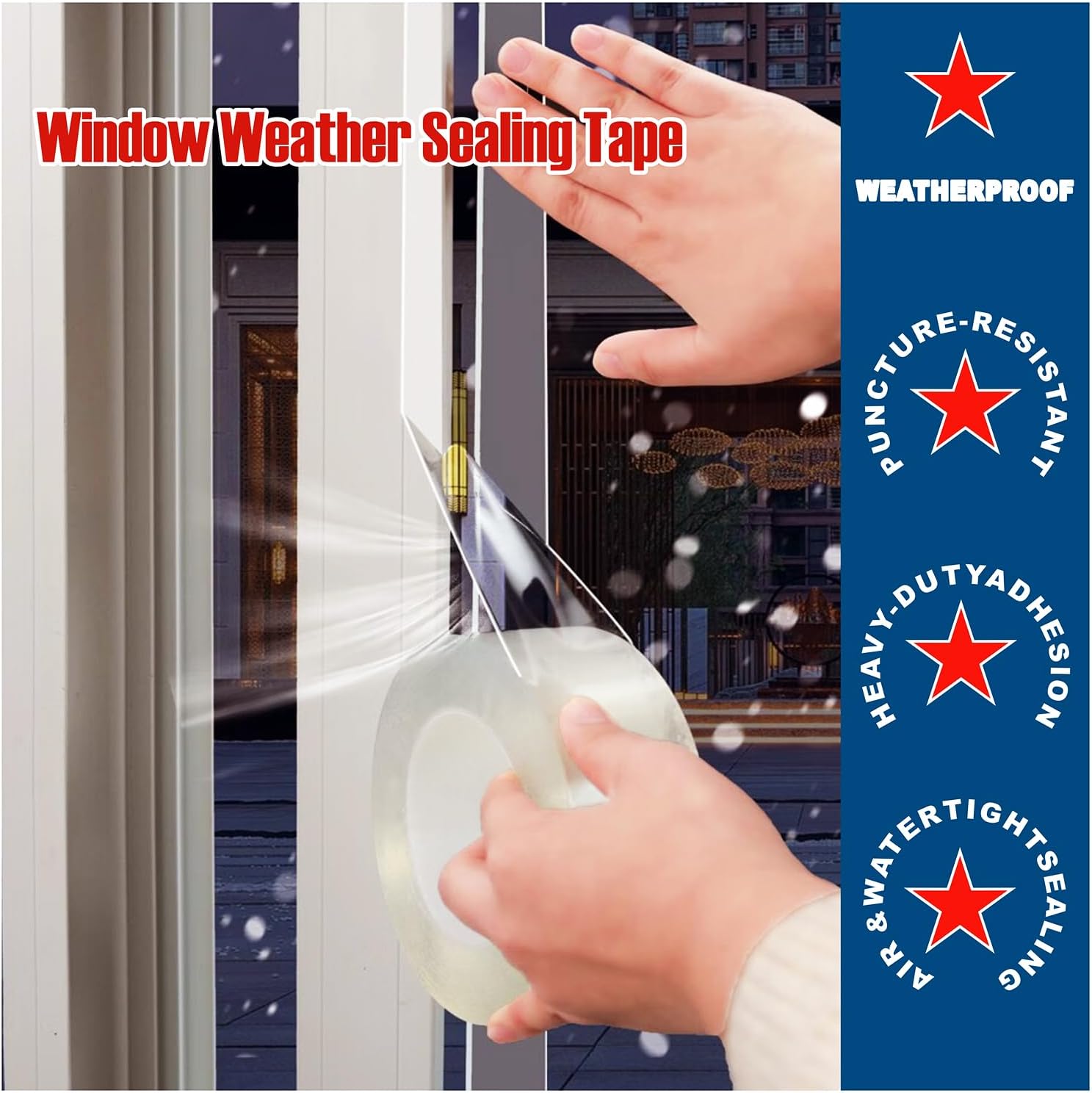 Detalle de Weather sealing tape, 3-inch