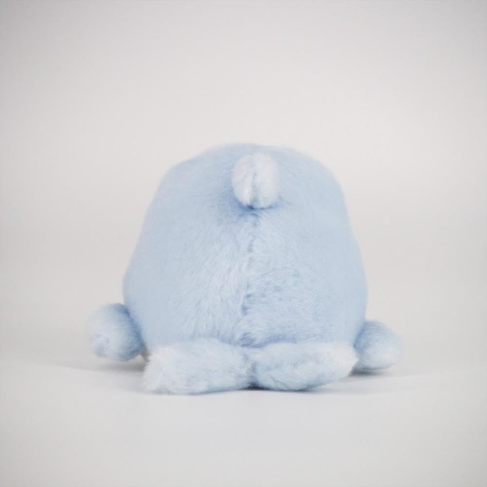 Detalle 2 de 三英貿易 のる~ん いるか ぬいぐるみ|ふわふわ生地・約W8.5×D12×H6cm