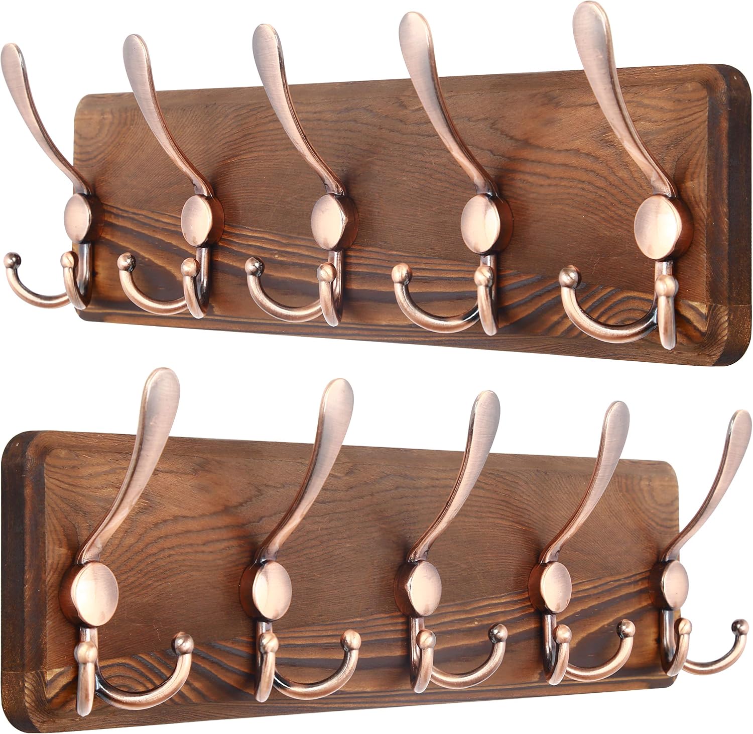 Detalle de SKOLOO Wall-Mounted Coat Rack, Pine Wood