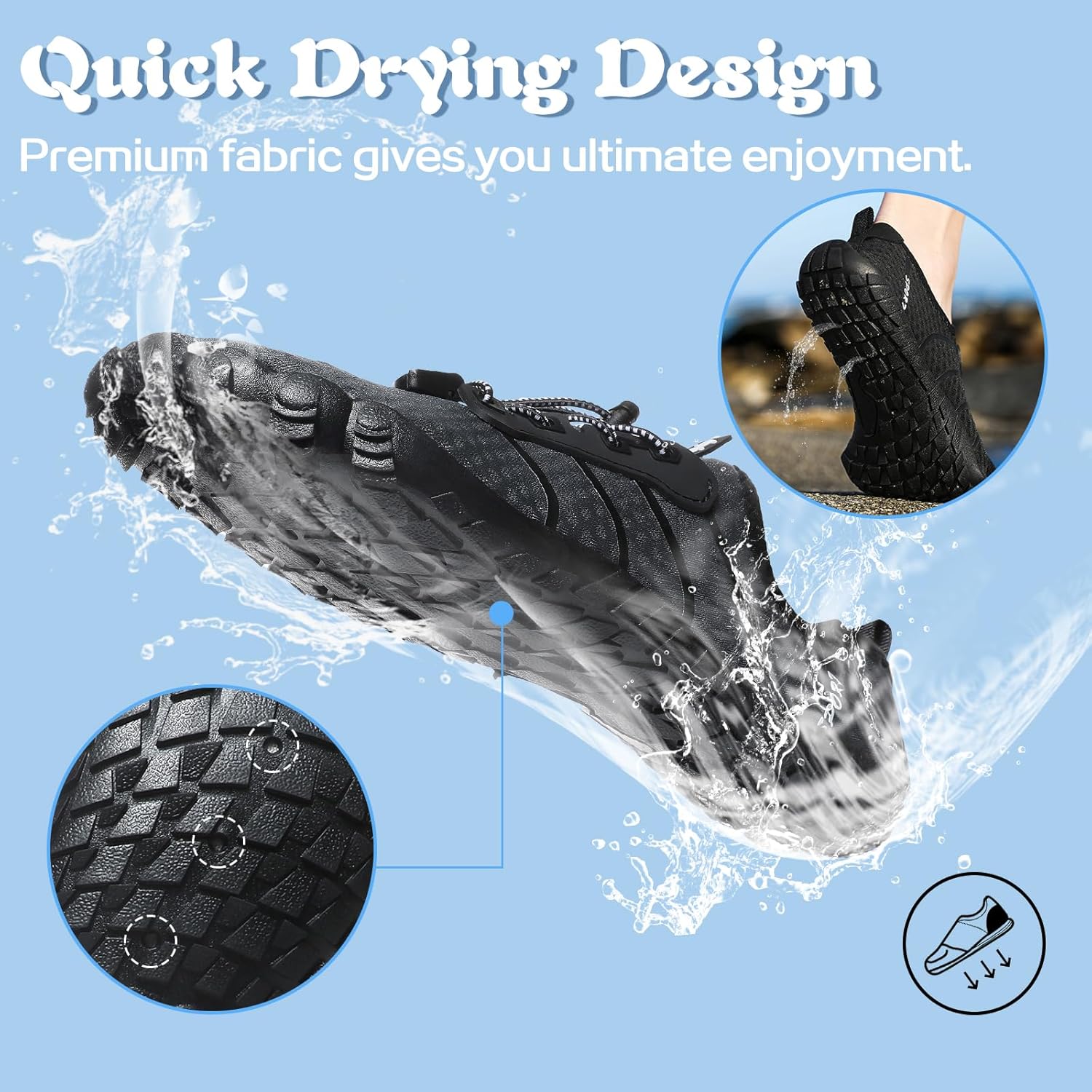Thumbnail 3 de Hanani Badeschuhe Wasserschuhe – Barfußschuhe für Strand, Wasser und Outdoor