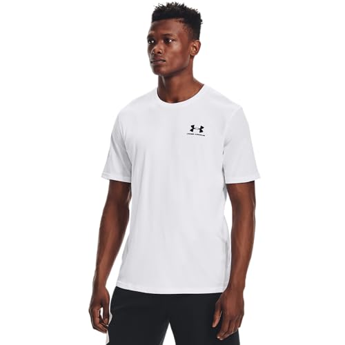 Thumbnail 1 de Under Armour Ua Sportstyle Lc Ss Camiseta Blanco para Hombre 🏋