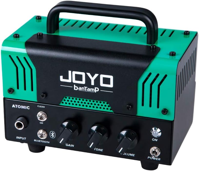 Detalle 2 de JOYO Manufacturer-JOYO-BTP-ATOMIC Mini Guitar Amp Head, 20W Hybrid Tube, Bluetooth