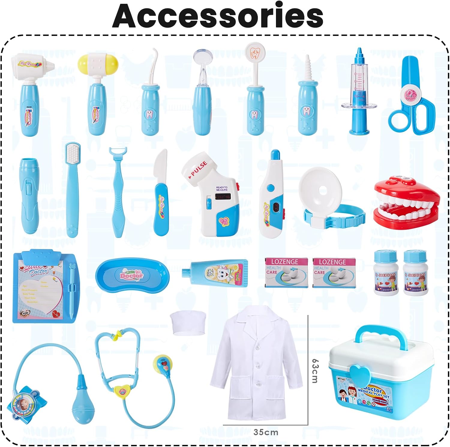 Thumbnail 4 de BUYGER Kids Doctors Set Case 21cm