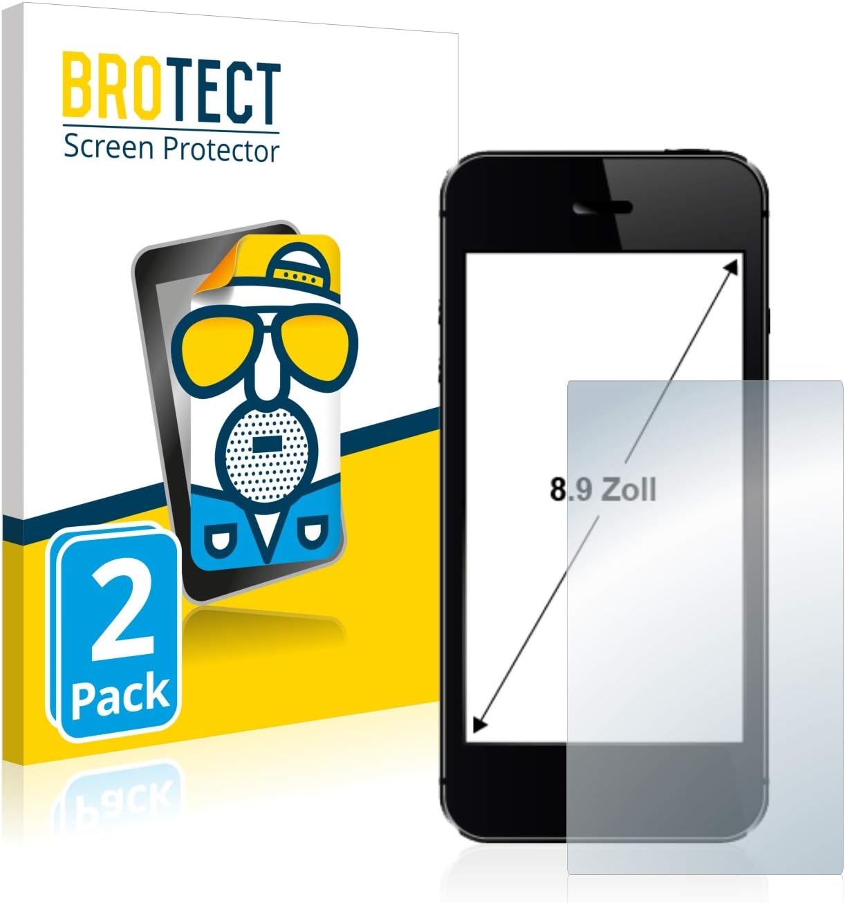 Detalle de brotect Pellicola protettiva 8,9"
