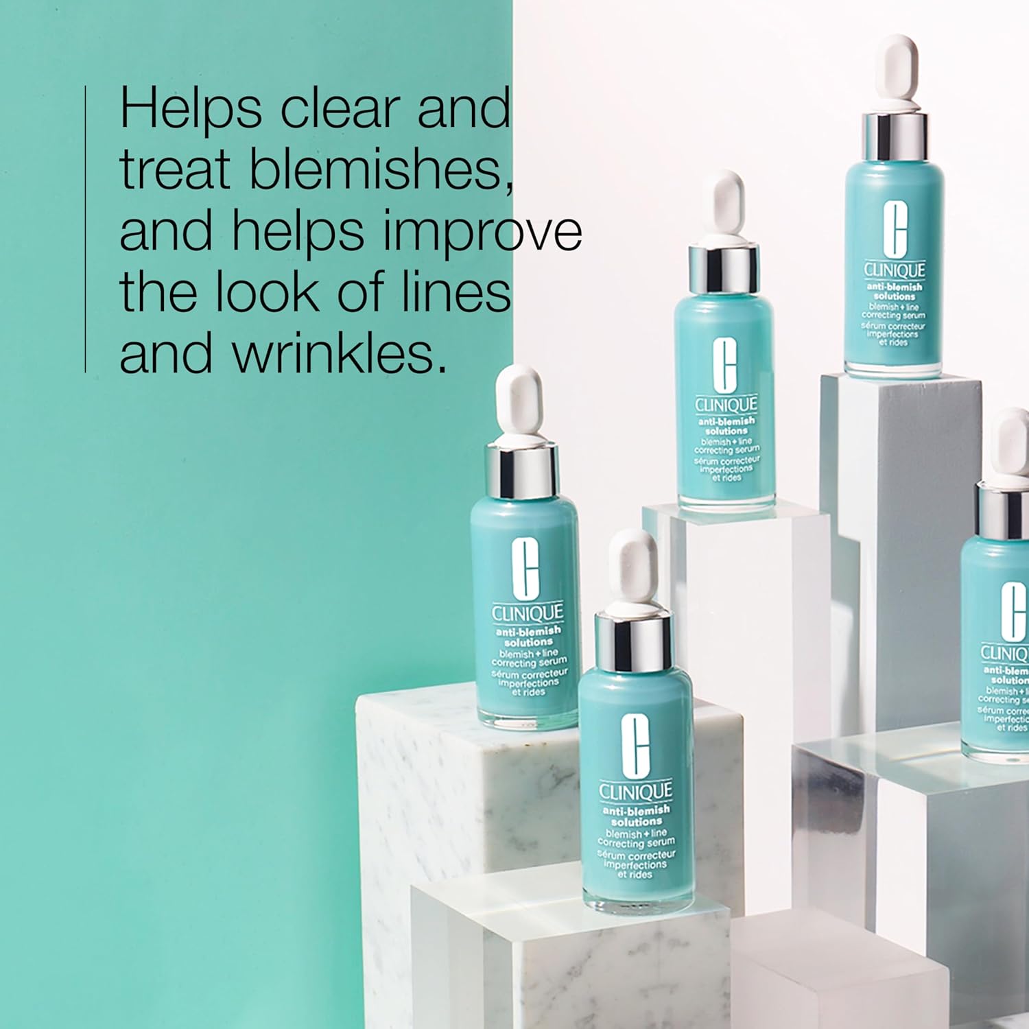 Detalle de Clinique Anti-Blemish Solutions Blemish + Line Correcting Face Serum (30 ml)