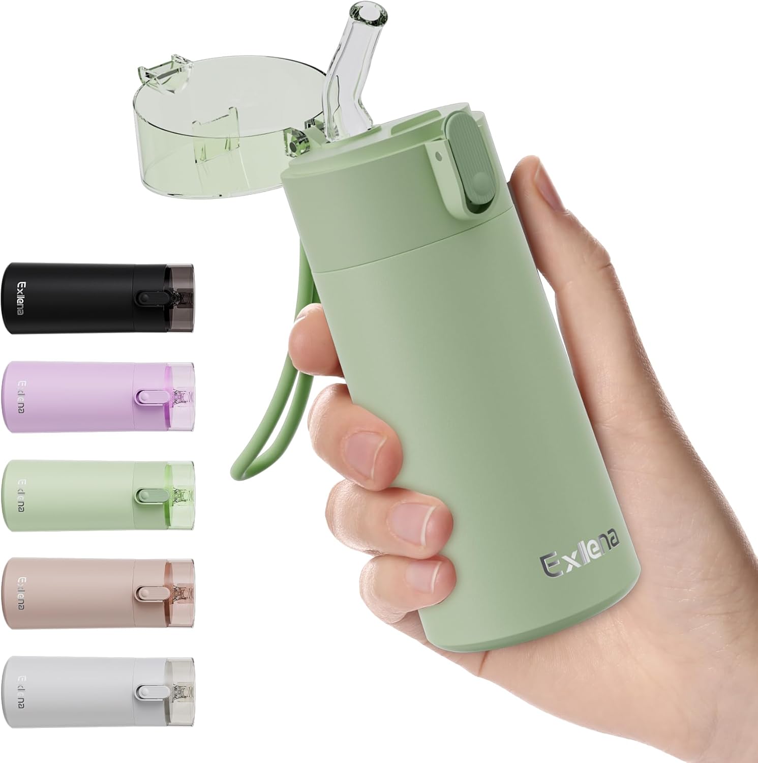 Exllena Small Water Bottle 150ml Mint