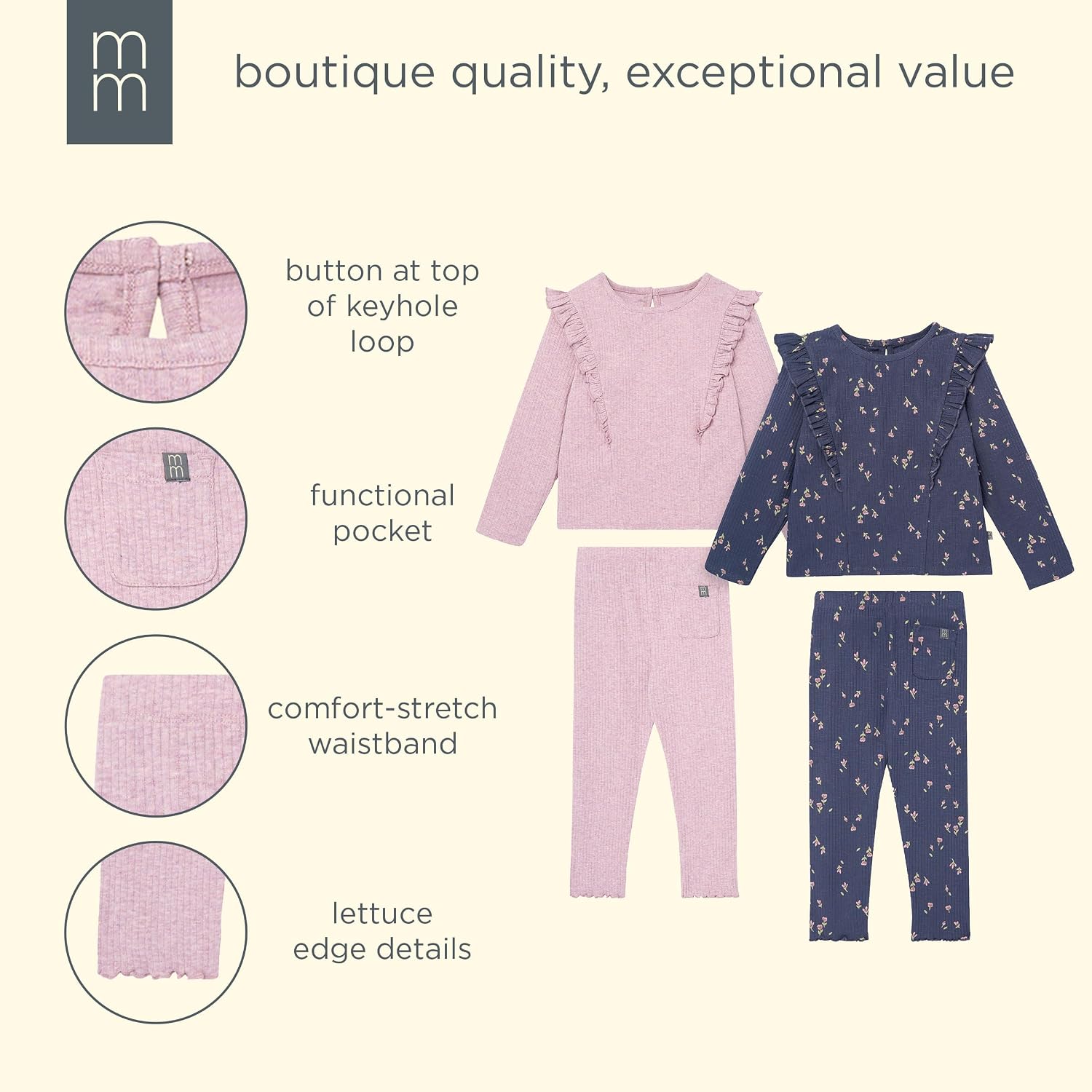 Thumbnail 5 de Modern Moments by Gerber Baby Outfit Set, 2T