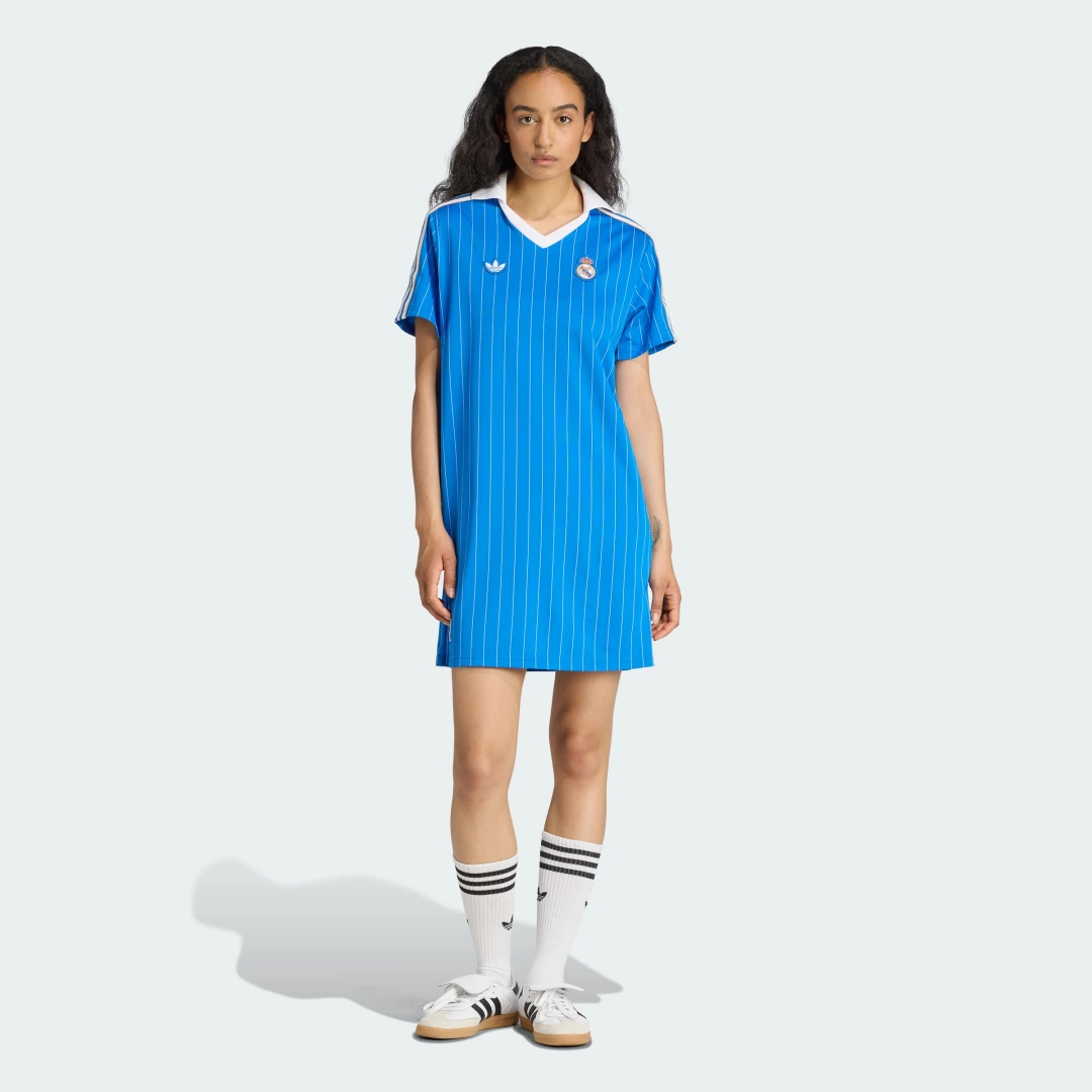 Detalle de Vestido Real Madrid Terrace Icons – Adidas