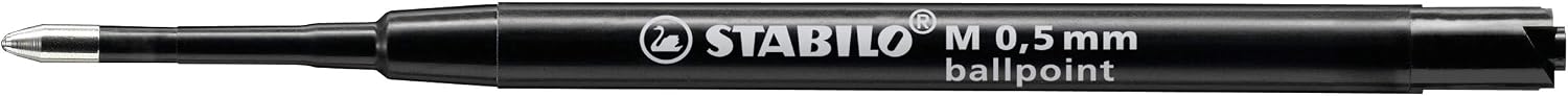Detalle de STABILO Recharge – Lot x 10 recharges stylo bille STABILO pointball Noir