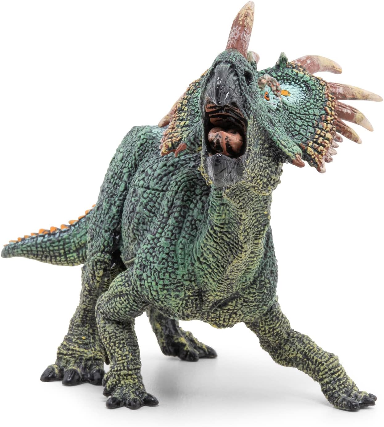 Detalle 2 de Papo Statuina Dinosauro Styracosaurus Realistica – Gioco educativo e collezionismo, 3+