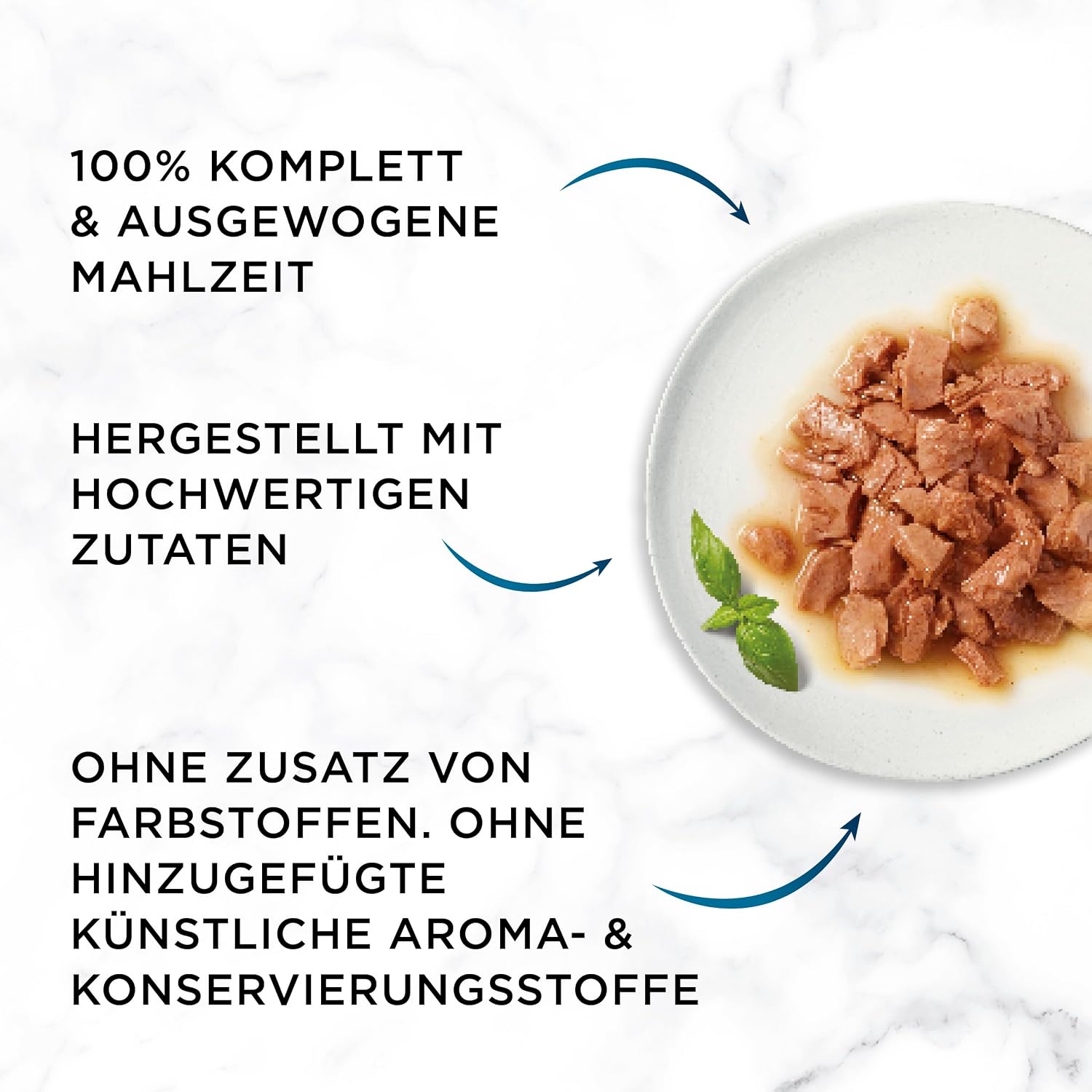 Detalle de Gourmet Perle Erlesene Streifen 96er Pack 🐱