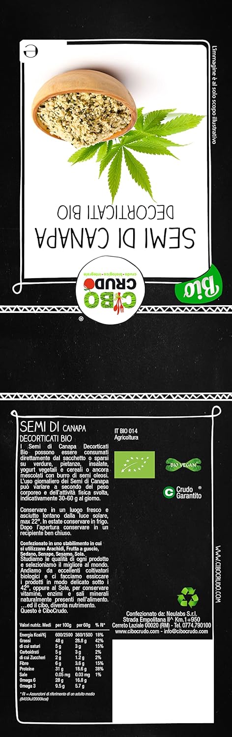 Detalle de Semi di Lino Biologici - 250 g, Omega3, Fibre e Lignani
