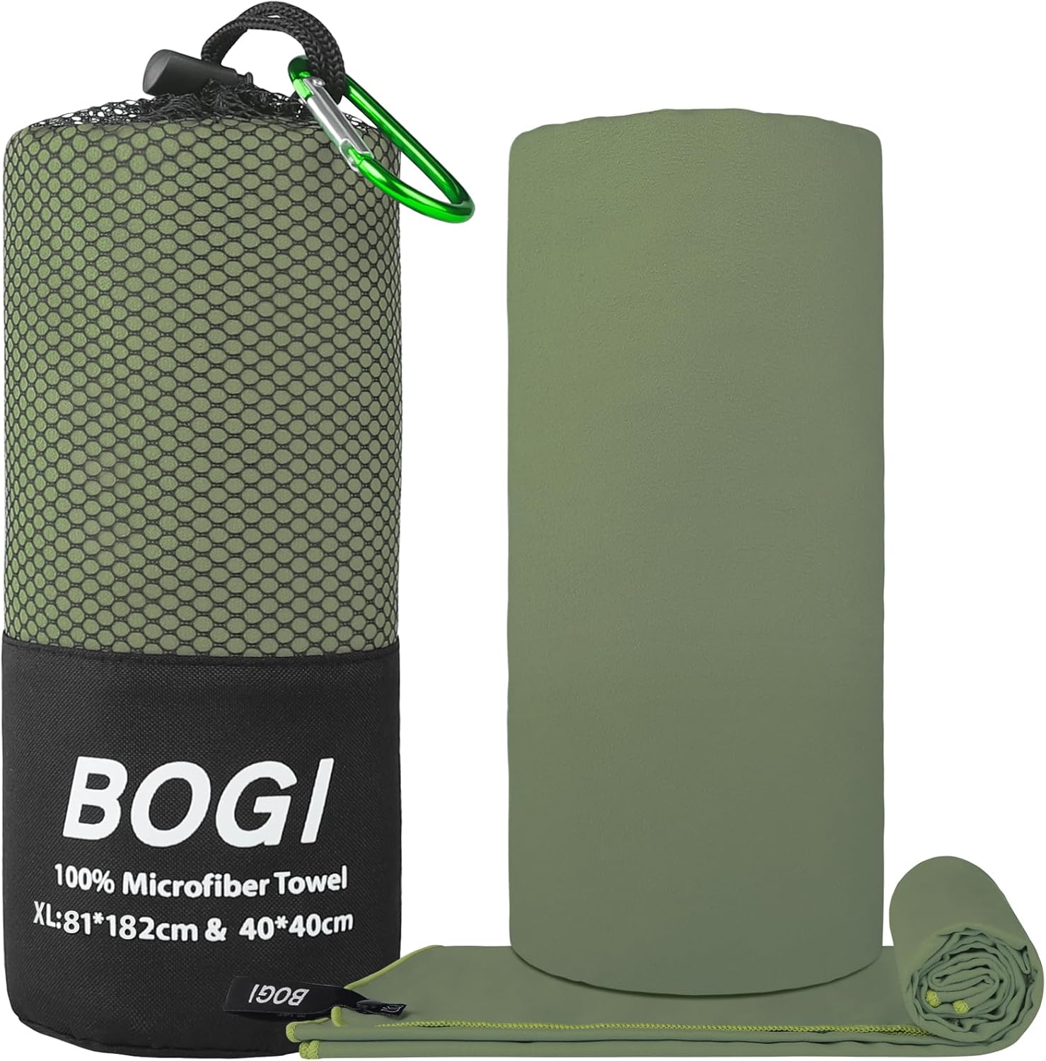 Thumbnail 1 de BOGI Microfibre Travel Towel – XL Quick Dry, Soft Lightweight Gym Towel