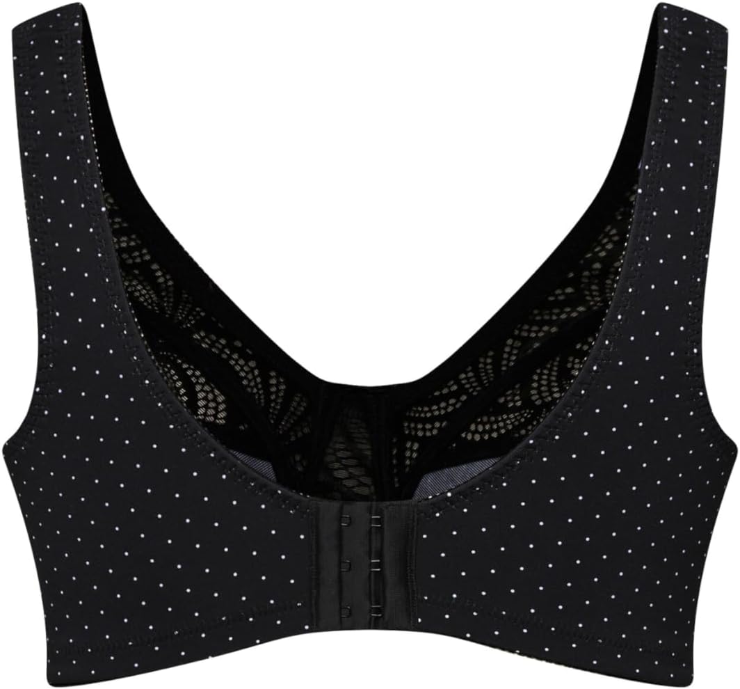 Detalle de Ulla Popken Femme Grandes Tailles Soutien-Gorge de Maintien sans Armatures en Dentelle