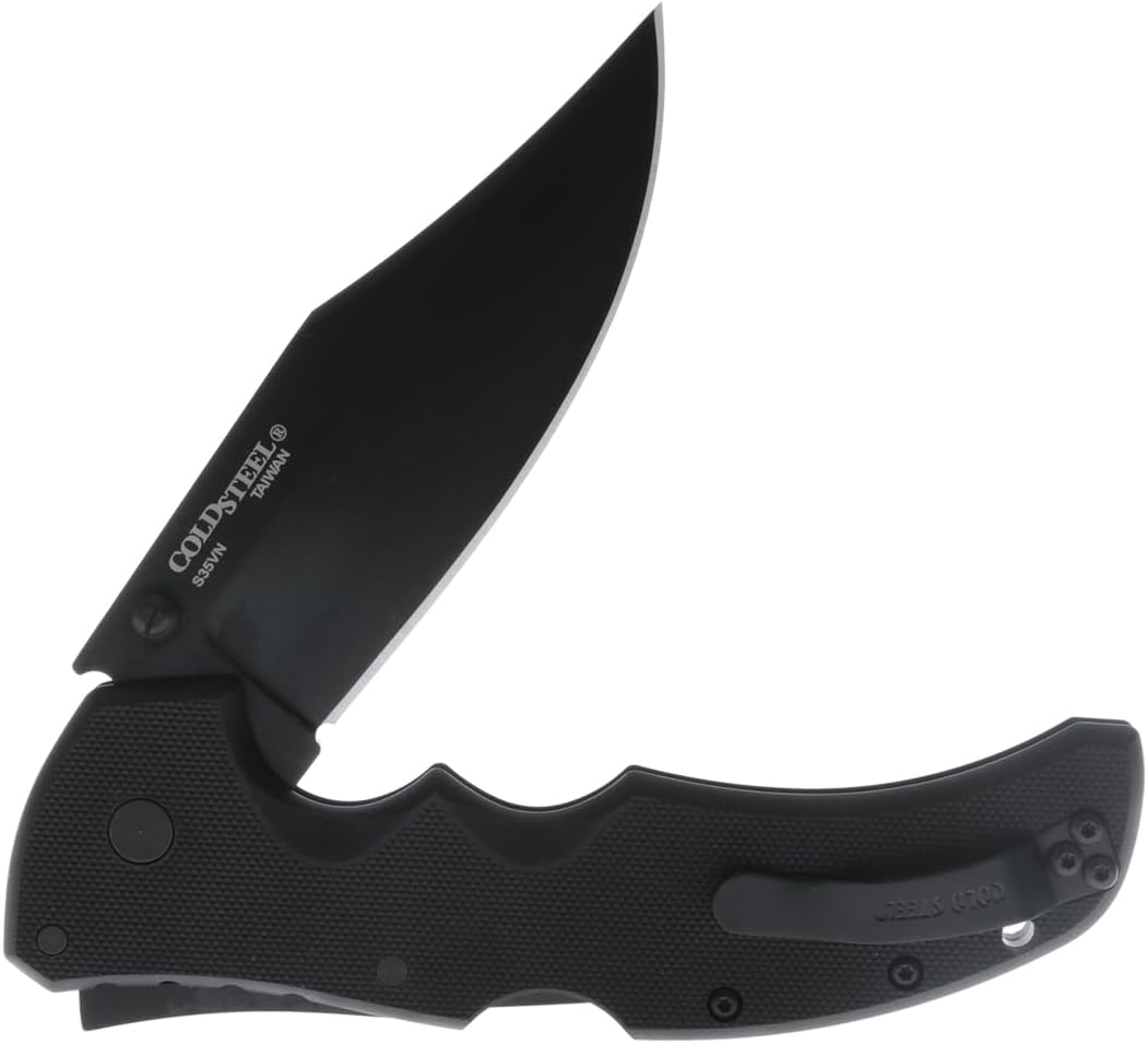 Detalle 1 de Cold Steel Recon 1 4" Folding Knife, S35VN Blade, G-10 Handle, Tri-Ad Lock