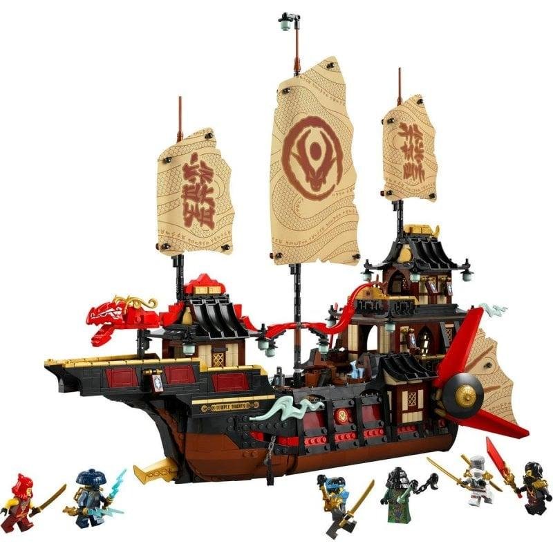 Detalle de LEGO Ninjago Bounty del Templo 71848 — 2.387 piezas 🧱