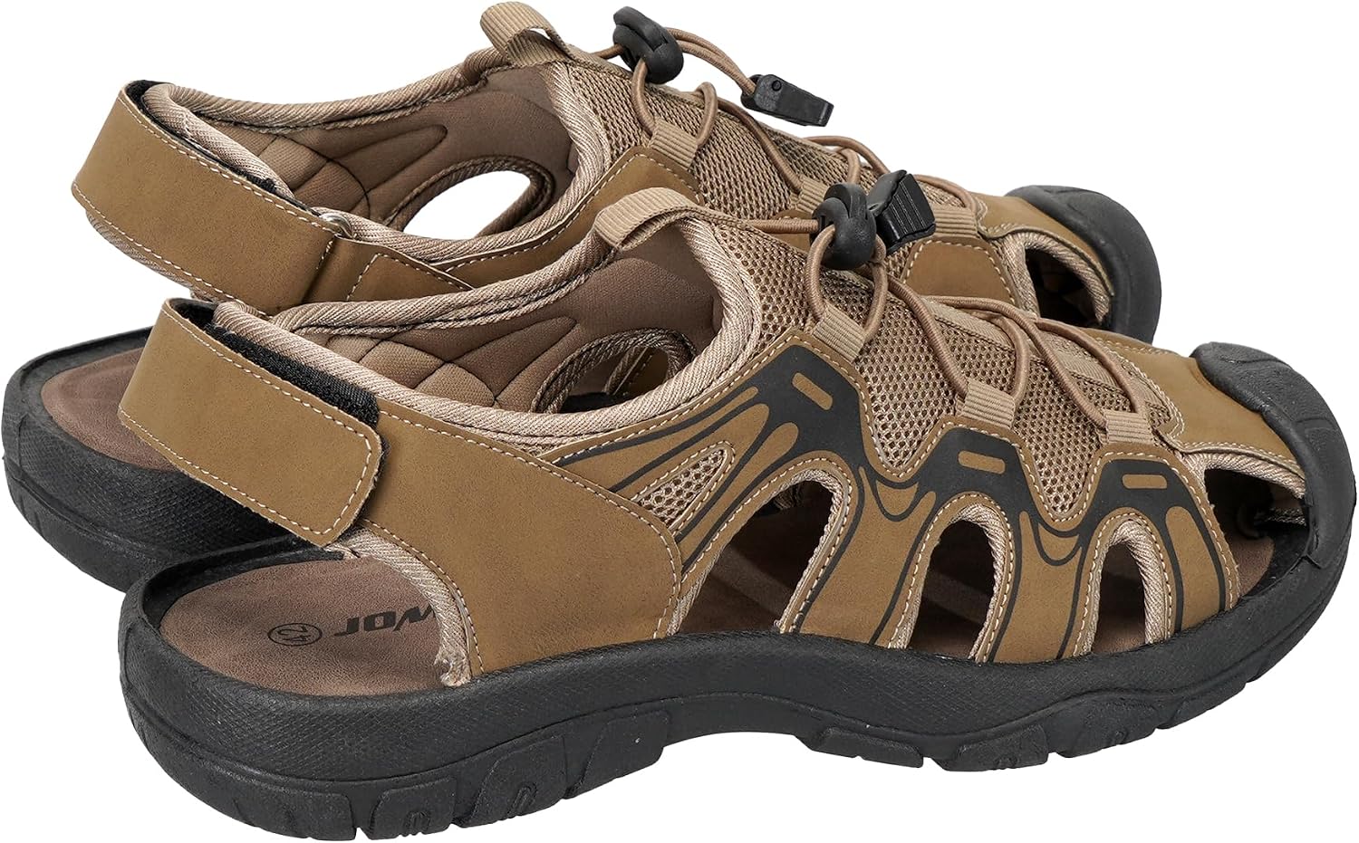 Detalle de JOMIX MOX260380 herensandalen met antislipzool en verstelbare koordsluiting
