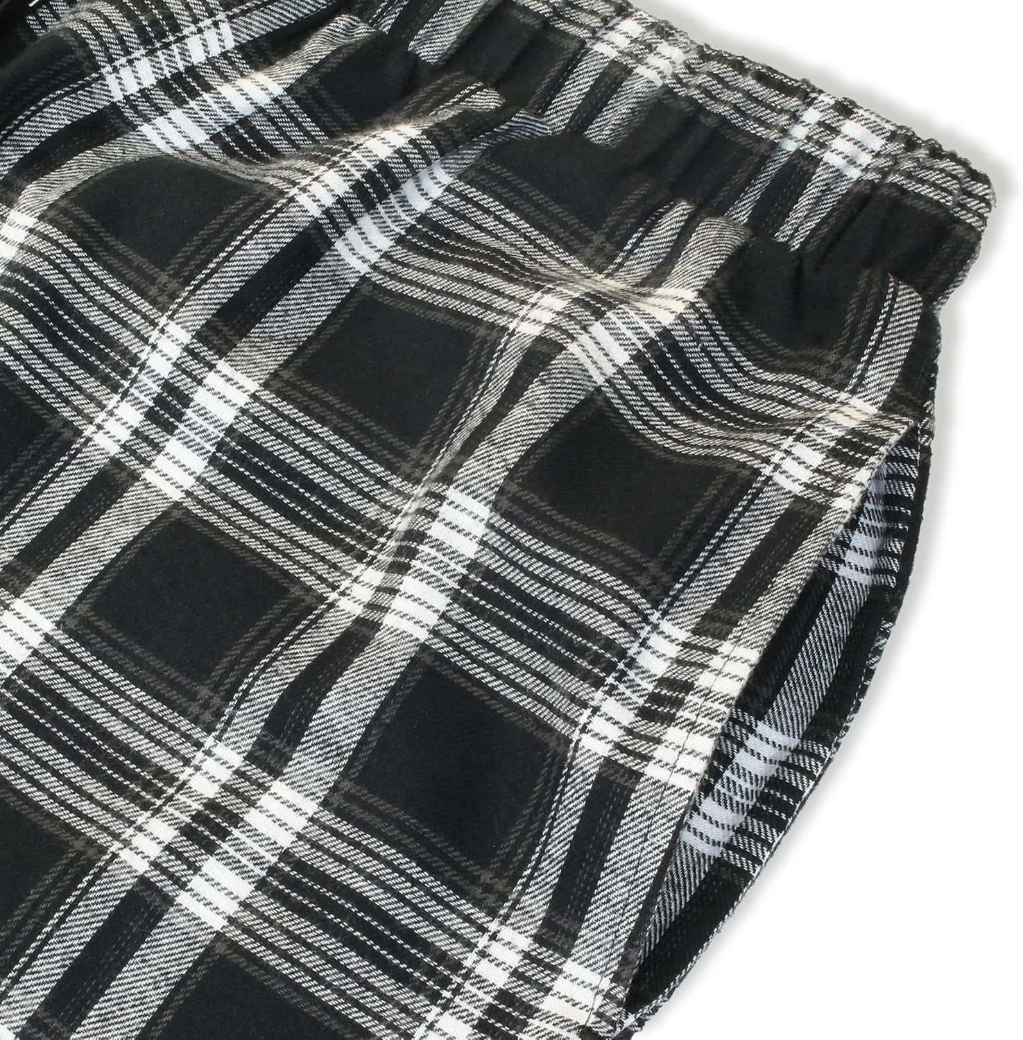 Thumbnail 6 de Xact Mens Soft Flannel Check Long Pyjama Bottoms / Lounge Pants – Regular Fit