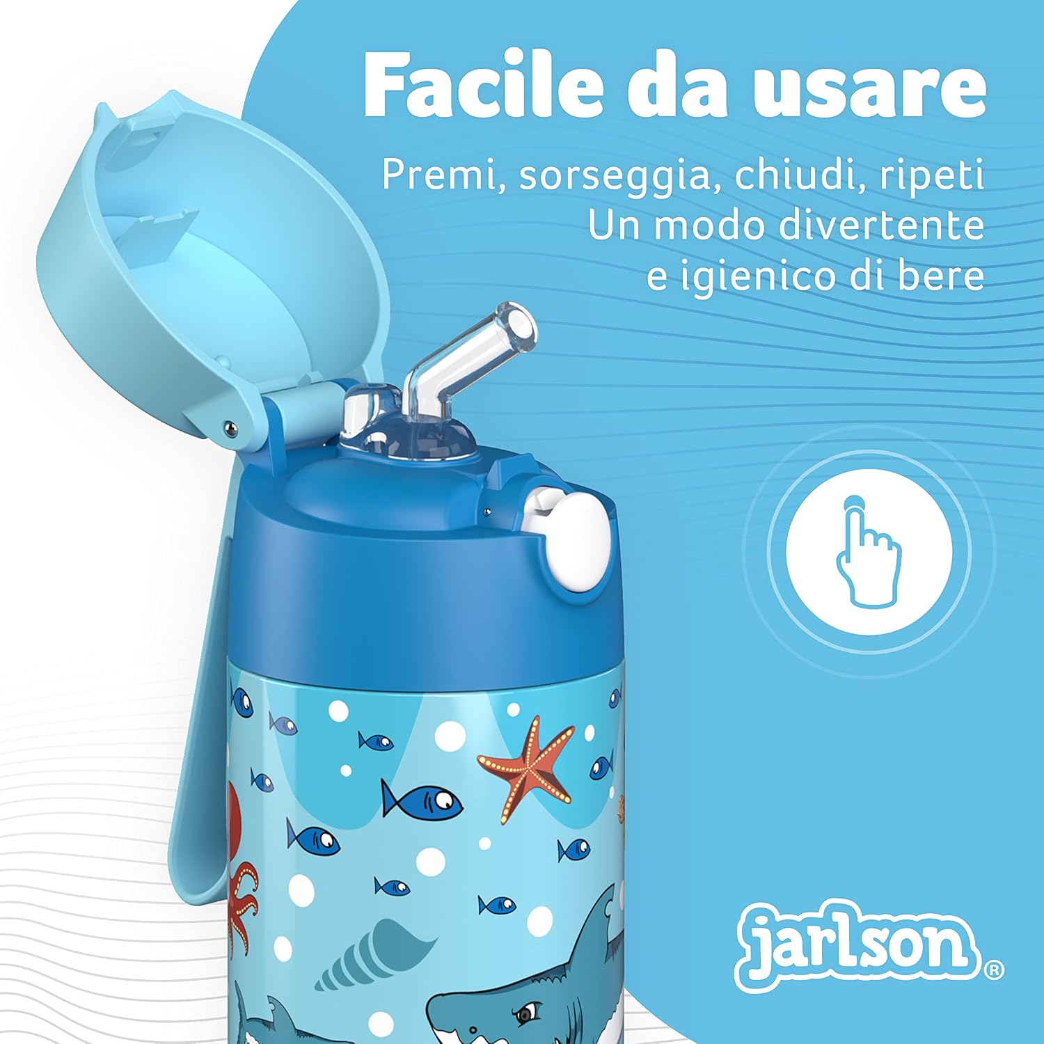 Thumbnail 5 de Jarlson CHARLI 350 ml borraccia termica per bambini 📘