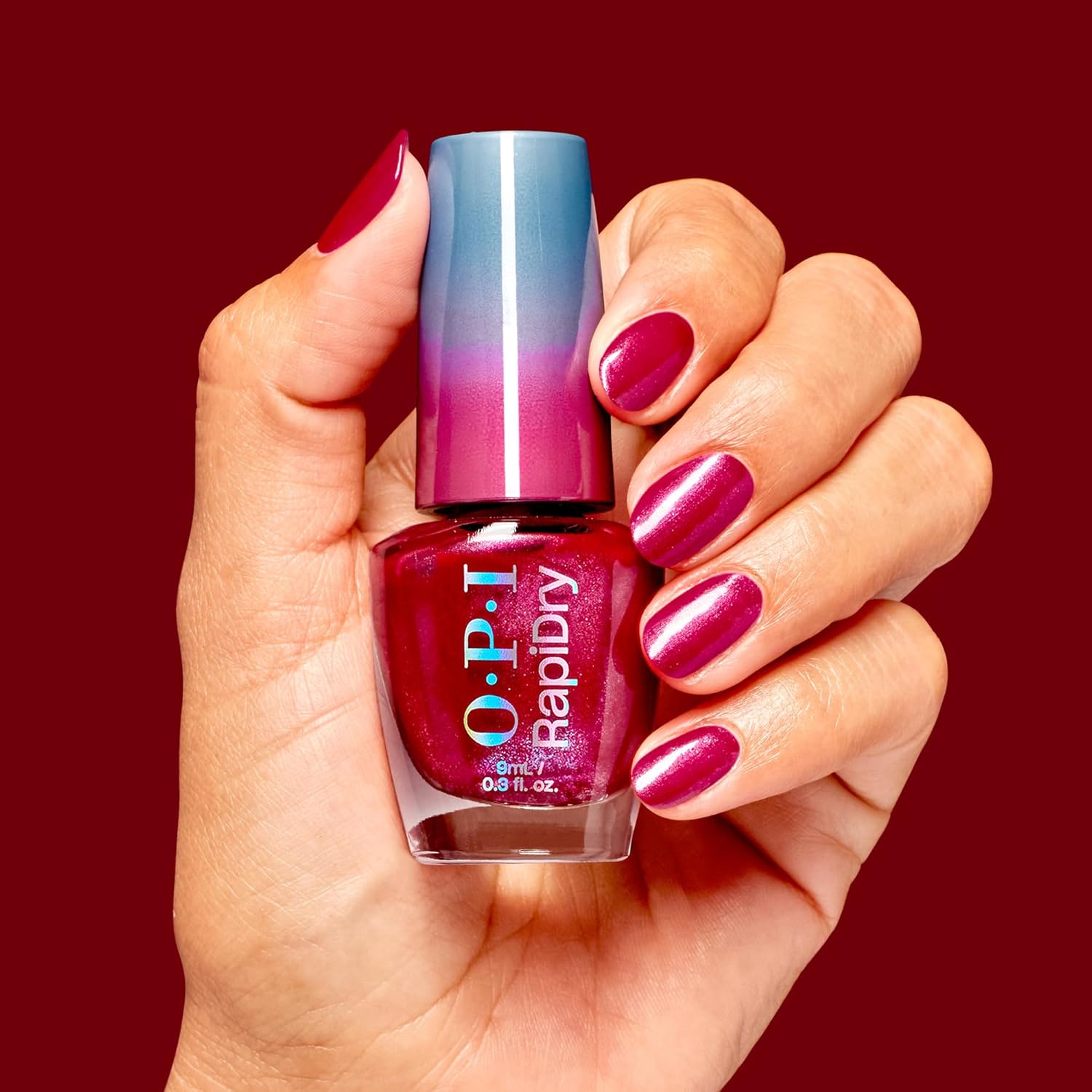 Thumbnail 3 de OPI RapiDry™ Quick-Dry Lack (vegan) – schnell trocknender, wischfester Nagellack in Farben, 9 ml