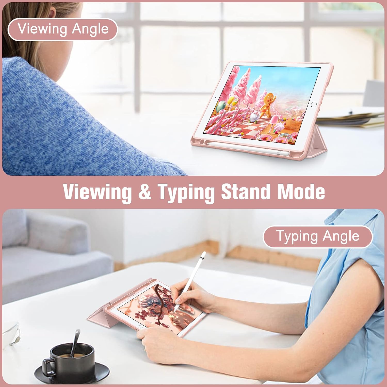 Thumbnail 3 de Fintie Hybrid iPad-Hülle 9,7 Zoll mit Stifthalter