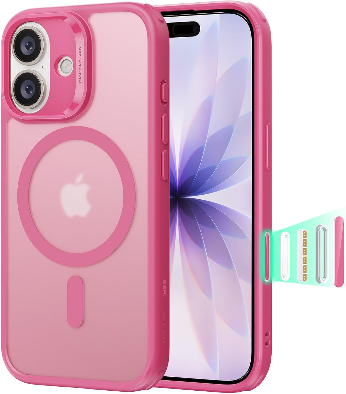 Detalle de ESR iPhone 17 case