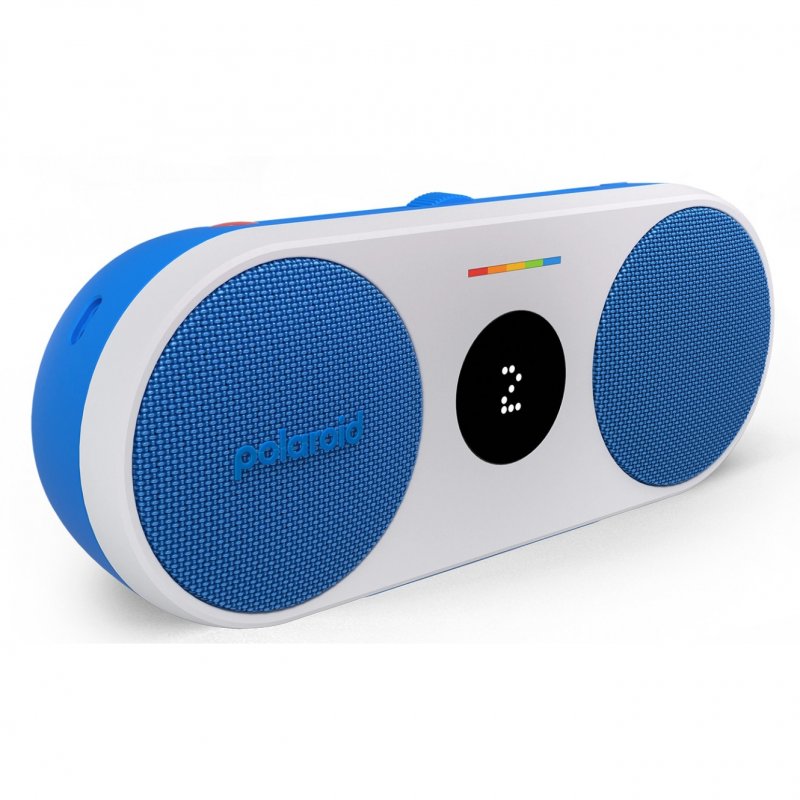 Detalle de Polaroid P2 Music Player — altavoz Bluetooth portátil (azul): ficha y opinión