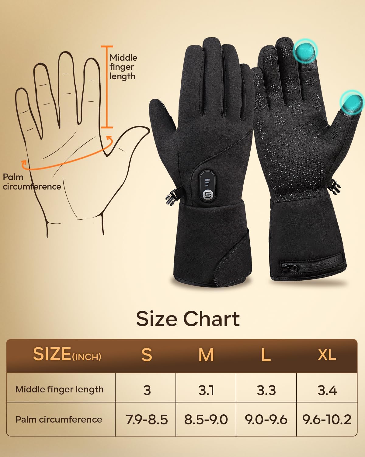 Thumbnail 6 de Heated Gloves with 7.4V Battery