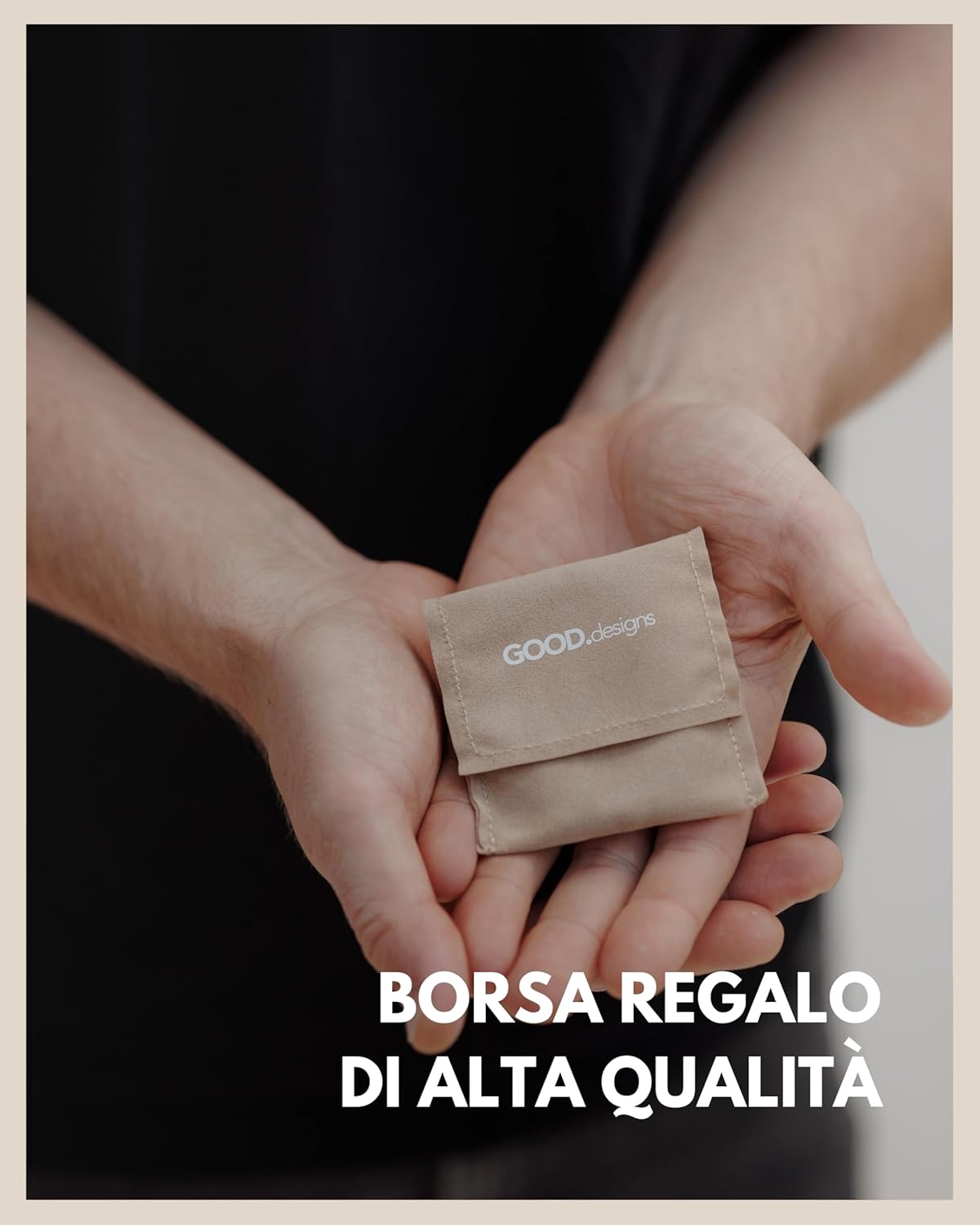 Detalle 2 de GD GOOD.designs catena per cellulare con perline, laccetto da collo universale 130 cm