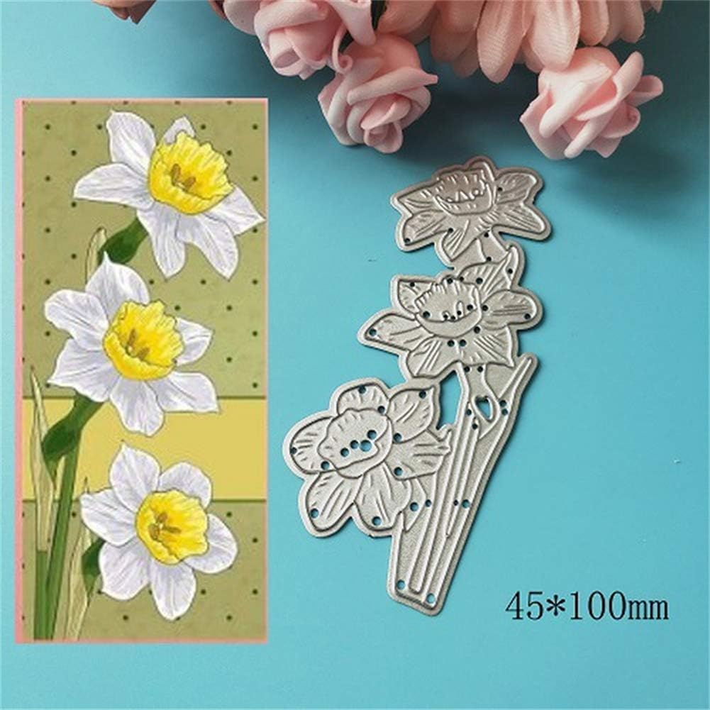 Detalle de Daffodil Flower Metal Cutting Die, 2.2 by 5 Inches