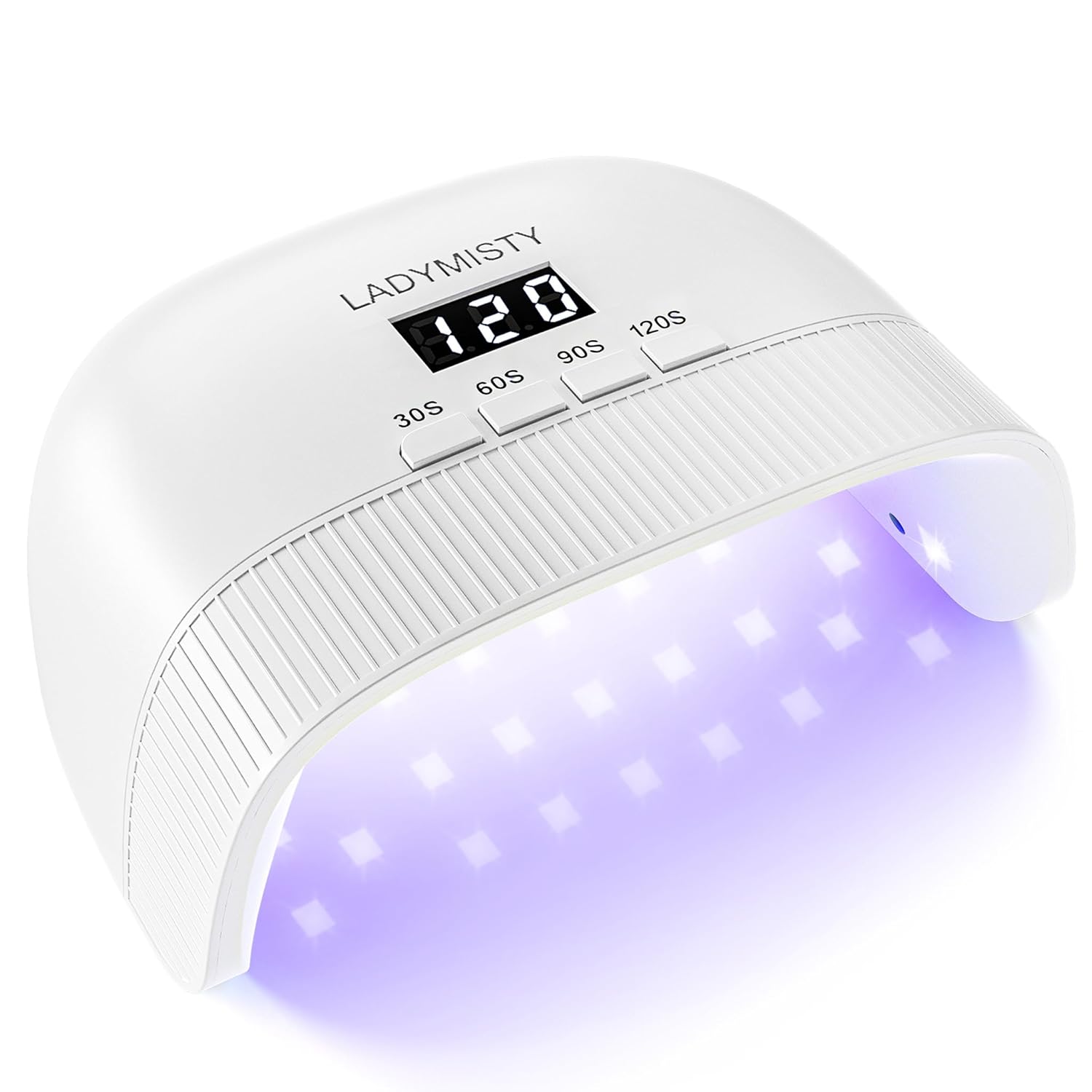 Thumbnail 6 de LadyMisty 268W UV-Lampe für Gelnägel – 57 LEDs, LCD-Touchdisplay & 4 Timer (10/30/60/99 s)