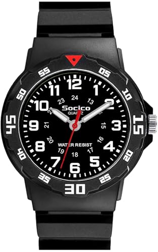 Detalle de SOCICO Orologio analogico per bambini 30M impermeabile con cinturino soft
