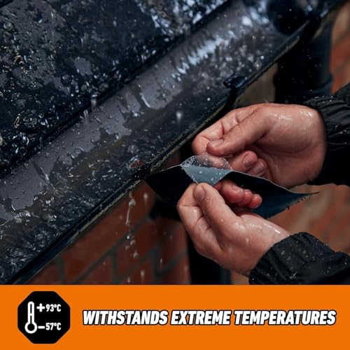 Thumbnail 7 de Gorilla Waterproof Patch & Seal Tape Black 3m – a practical seal for quick fixes
