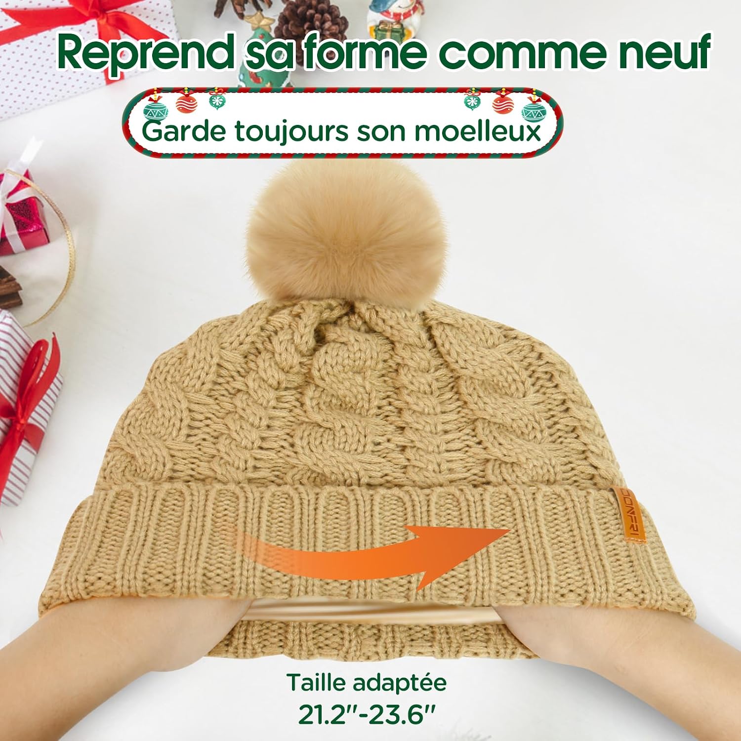 Thumbnail 4 de Donfri Bonnet d'hiver 53,9–59,9 cm 👒